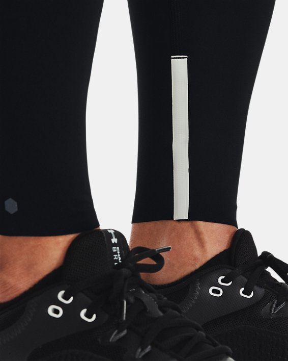 Women's UA RUSH™ HeatGear® No-Slip Waistband Custom Length Leggings, Black, pdpMainDesktop image number 5